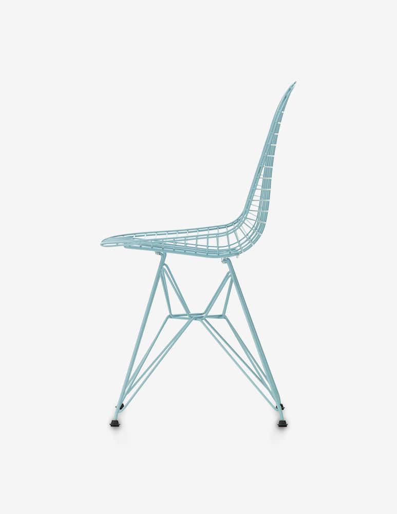 rinascente Vitra Wire Chair DKR - Blu Cielo