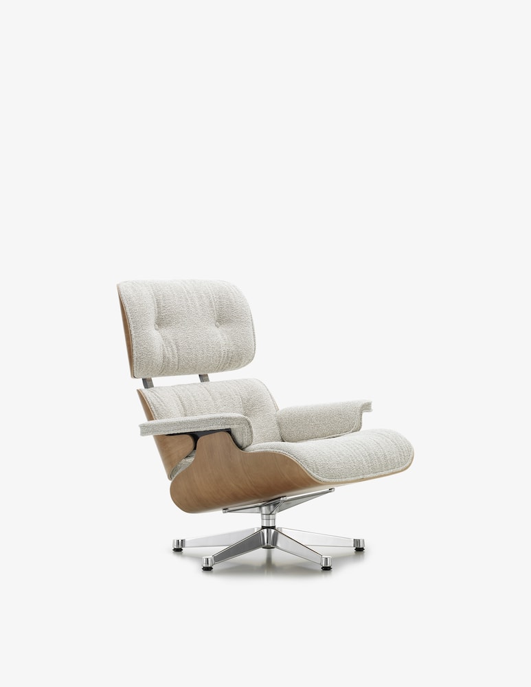Vitra Poltrona Lounge & Ottoman Nubia Crema - immagine 1