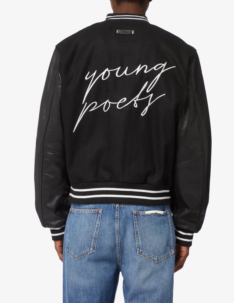 rinascente Young Poets Giacca in pelle loose fit