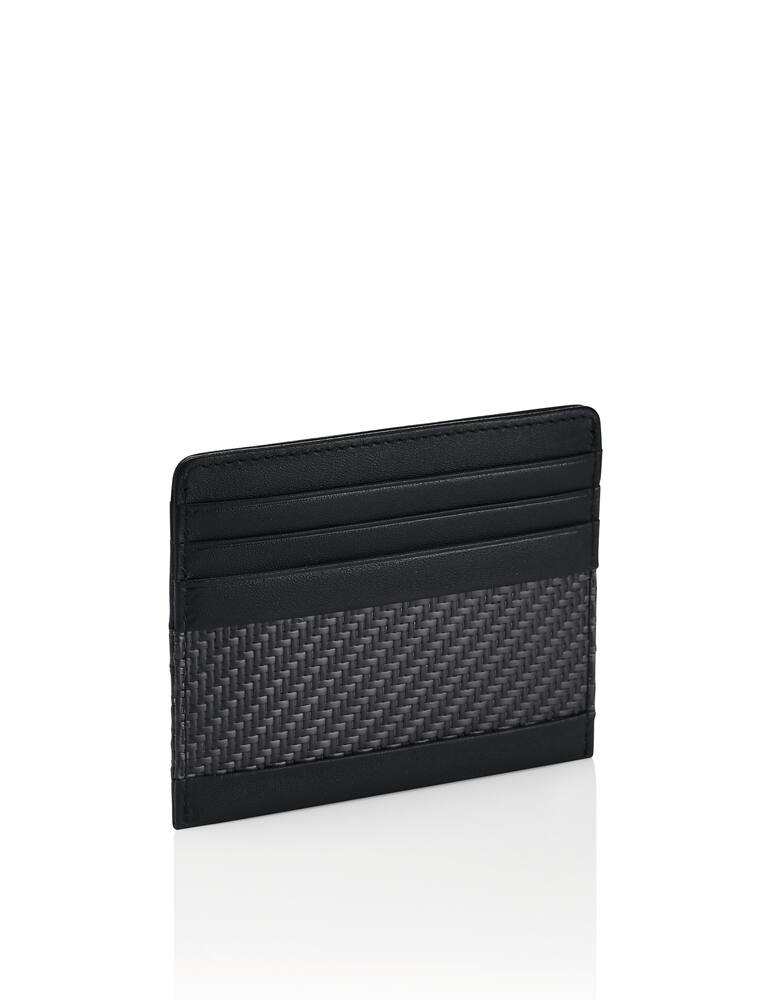 rinascente Porsche Design Carbon cardholder 6 cc - Black