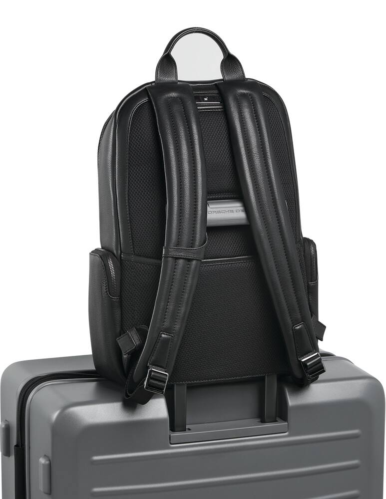 rinascente Porsche Design Roadster zaino in pelle s - Nero
