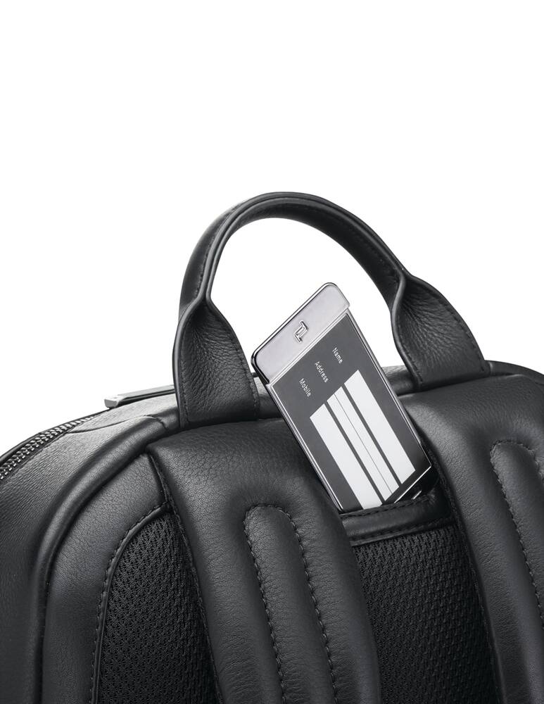 rinascente Porsche Design Roadster zaino in pelle s - Nero