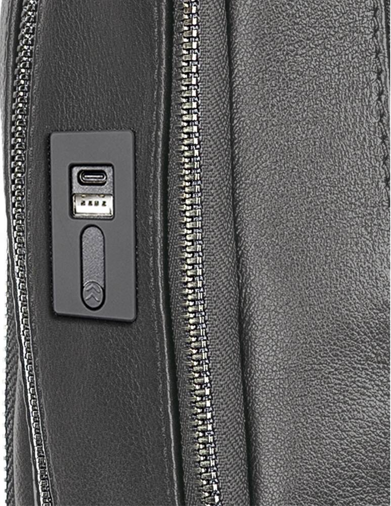 rinascente Porsche Design Roadster zaino in pelle s - Nero