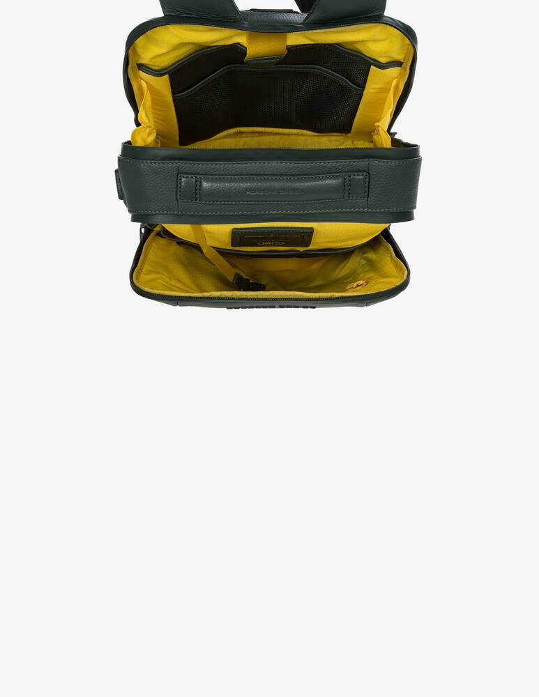 rinascente Porsche Design Roadster Leather Travel Backpack S1 - Green