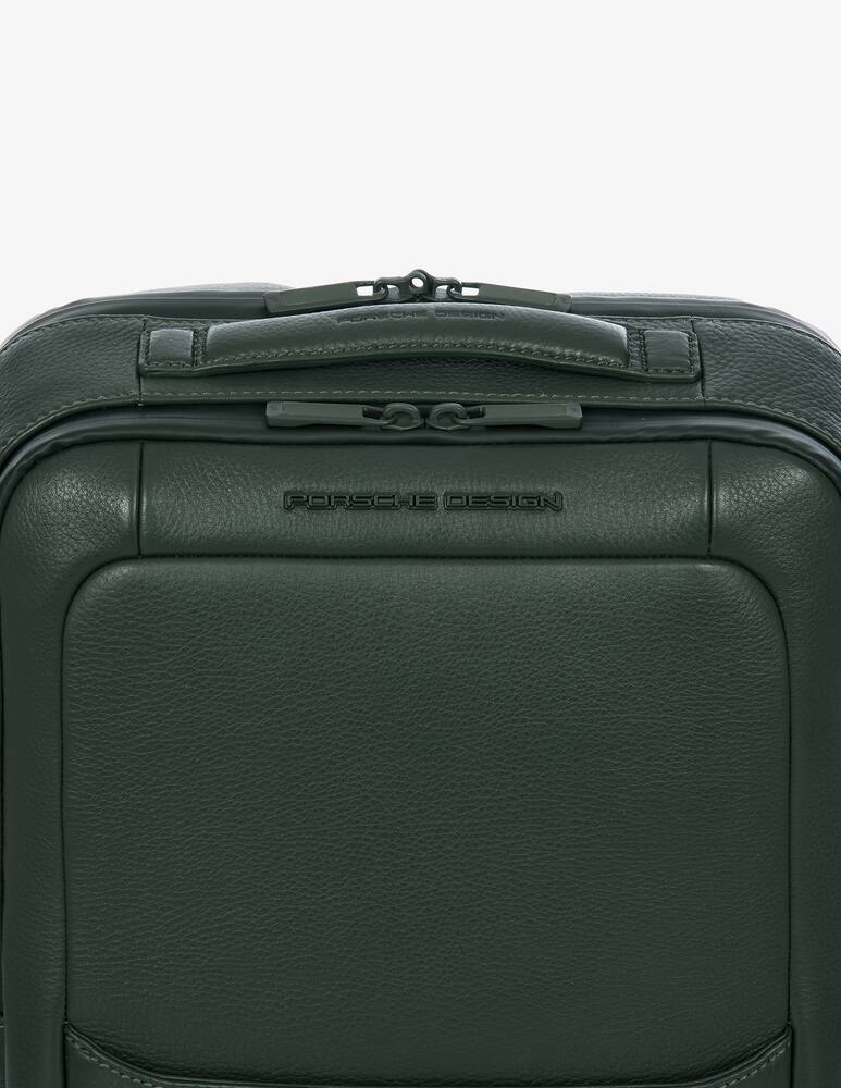 rinascente Porsche Design Roadster Leather Travel Backpack S1 - Green