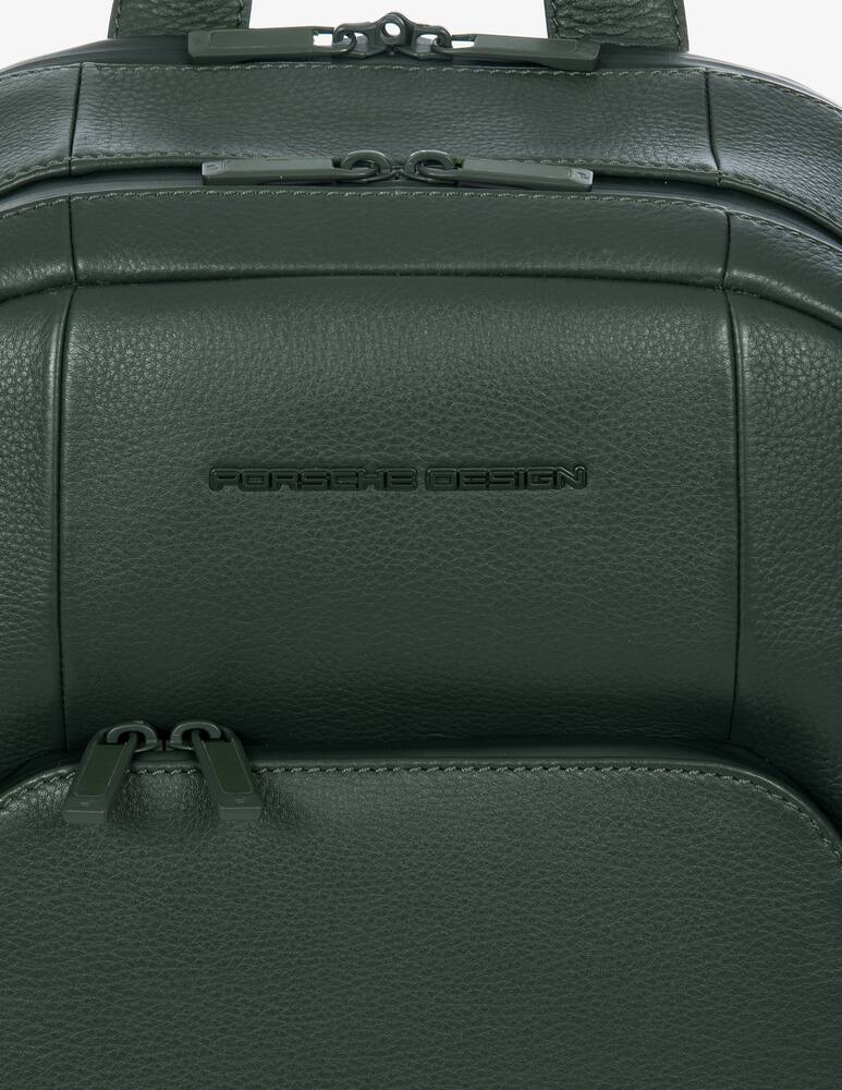 rinascente Porsche Design Roadster Zaino Da Viaggio In Pelle M1 - Verde