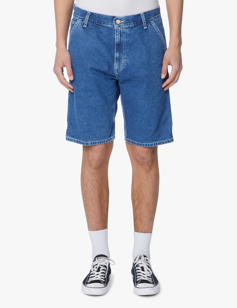 rinascente Carhartt WIP Ruck single knee medium denim short - blue