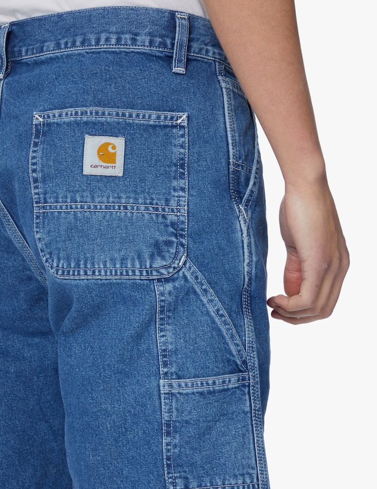 Carhartt WIP Ruck single knee medium denim short - blue - picture 4 Carhartt WIP Ruck single knee medium denim short - blue - picture 4