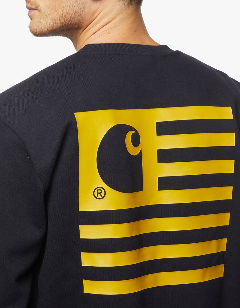 rinascente Carhartt WIP State flag crew neck sweatshirt