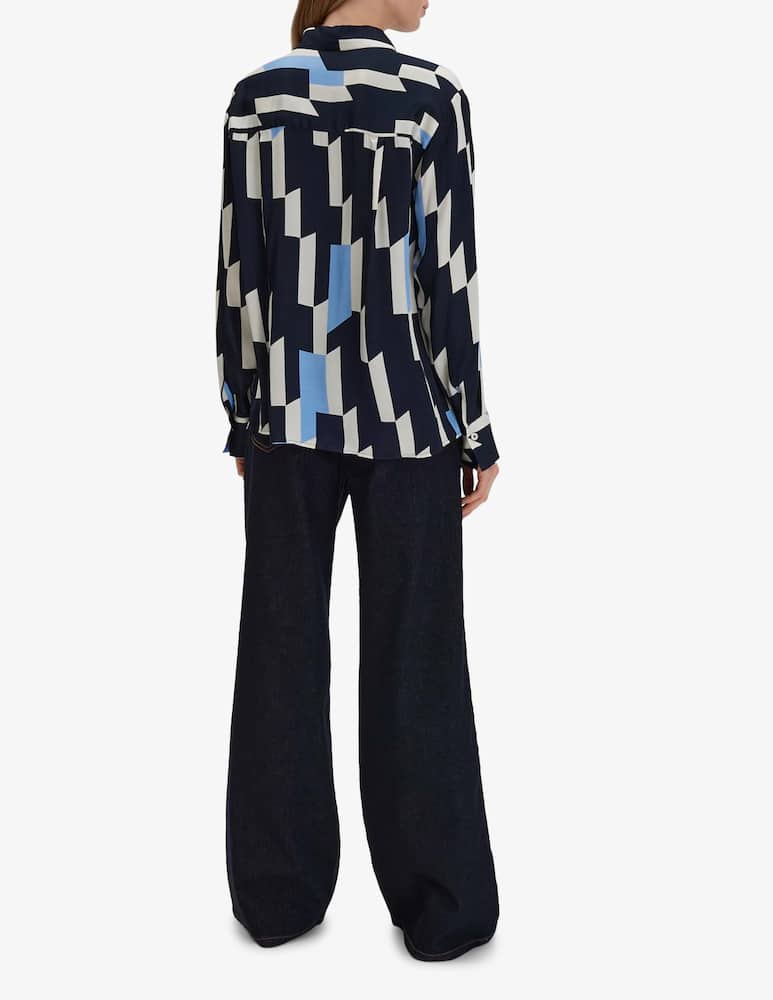 rinascente Someday Camicia geometrica Zinnova