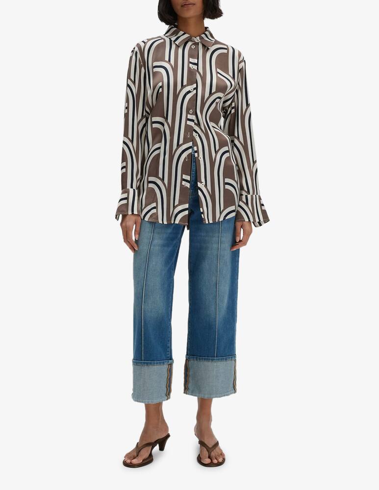 rinascente Someday Zeyton patterned blouse