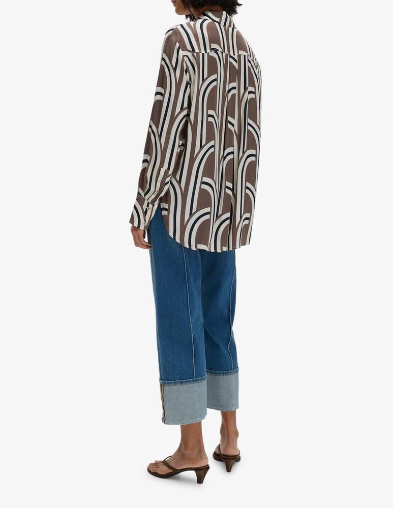 rinascente Someday Zeyton patterned blouse