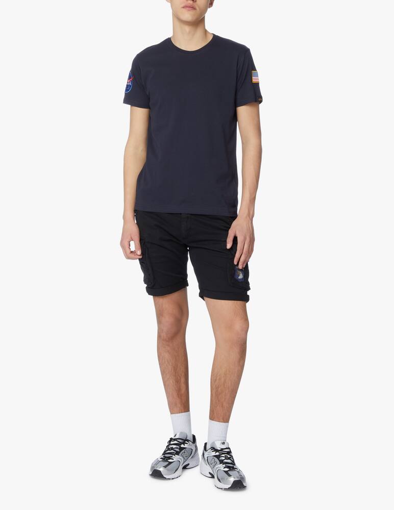 rinascente Alpha Industries Maglietta girocollo nasa - blu