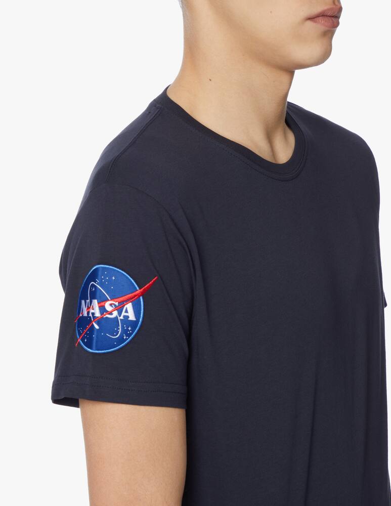 rinascente Alpha Industries Maglietta girocollo nasa - blu