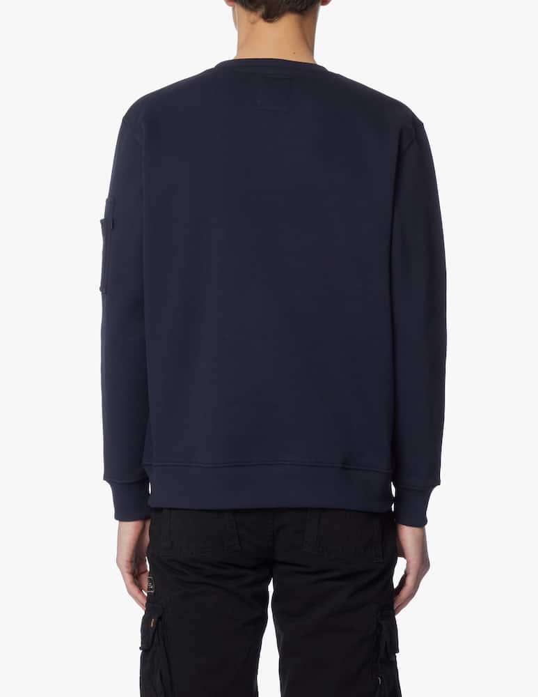 rinascente Alpha Industries Nasa reflective crewneck sweatshirt - blue