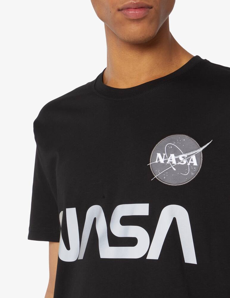 rinascente Alpha Industries Maglietta nasa reflective logo 