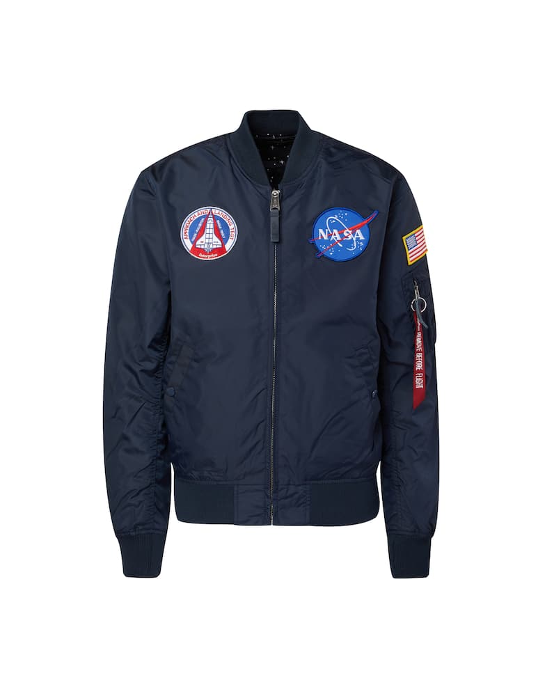 rinascente Alpha Industries Giacca bomber nasa reversible - blu