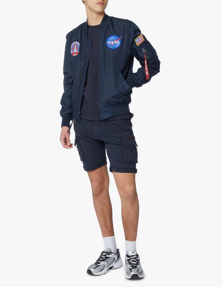 rinascente Alpha Industries Giacca bomber nasa reversible - blu