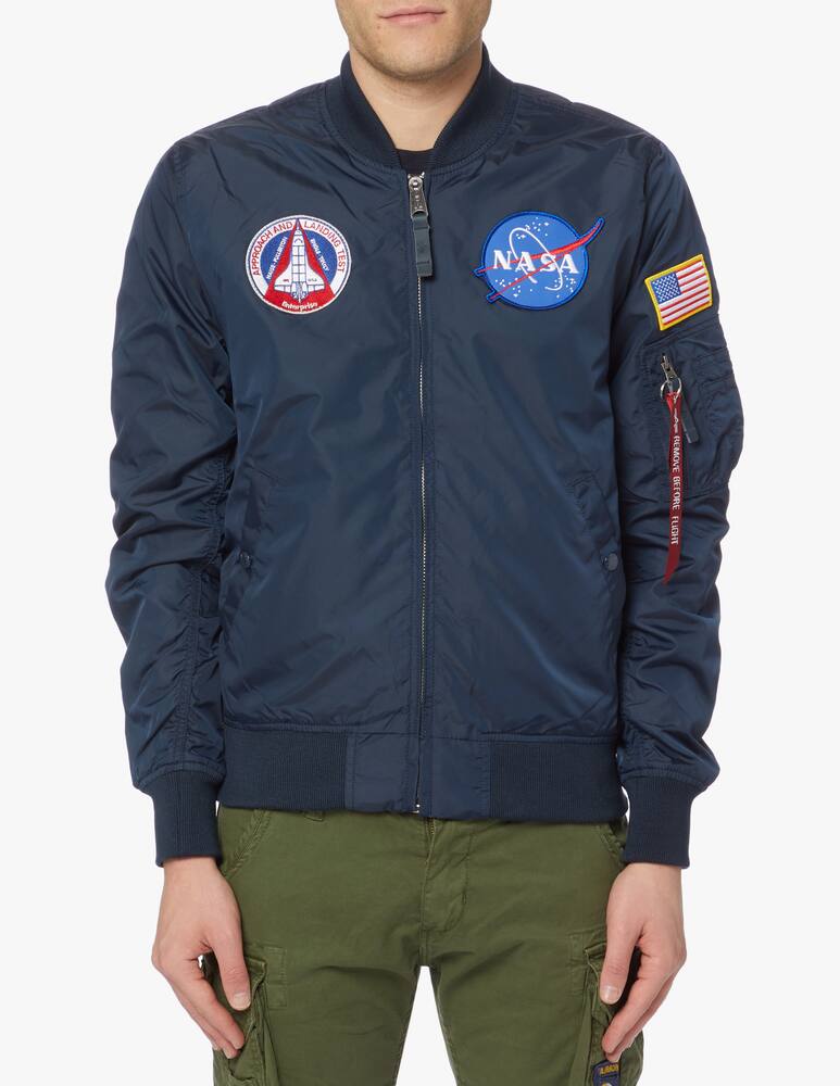 rinascente Alpha Industries Ma-1 tt nasa reversible ii bomber jacket