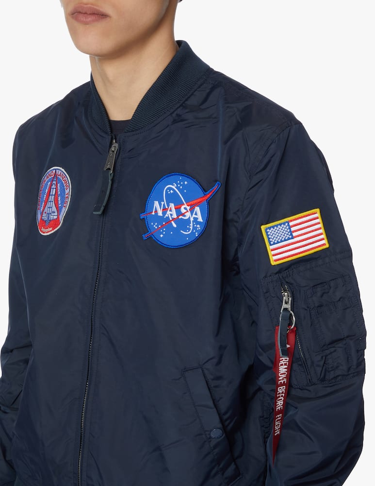 rinascente Alpha Industries Giacca bomber nasa reversible - blu