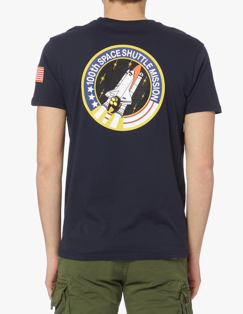 Alpha Industries Maglietta space shuttel - blu - immagine 3 Alpha Industries Maglietta space shuttel - blu - immagine 3