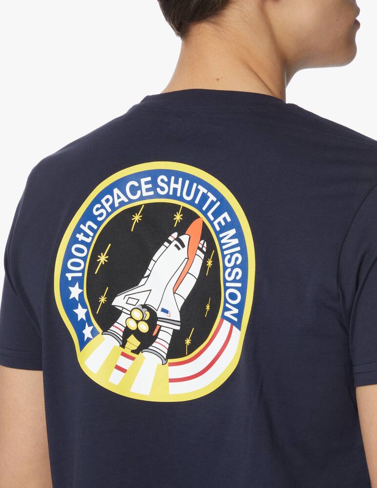 rinascente Alpha Industries Space shuttle t-shirt - blue