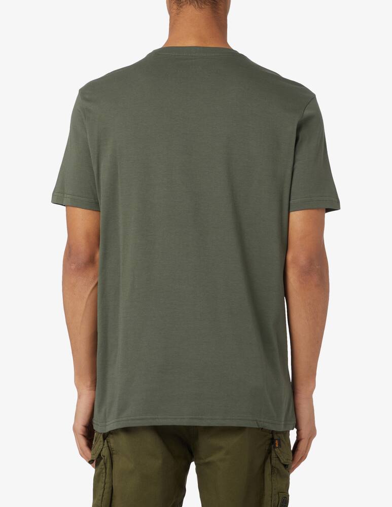 rinascente Alpha Industries Central logo t-shirt 