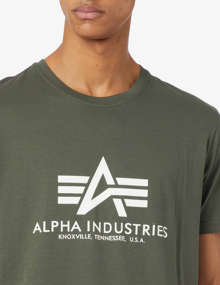 rinascente Alpha Industries Central logo t-shirt 