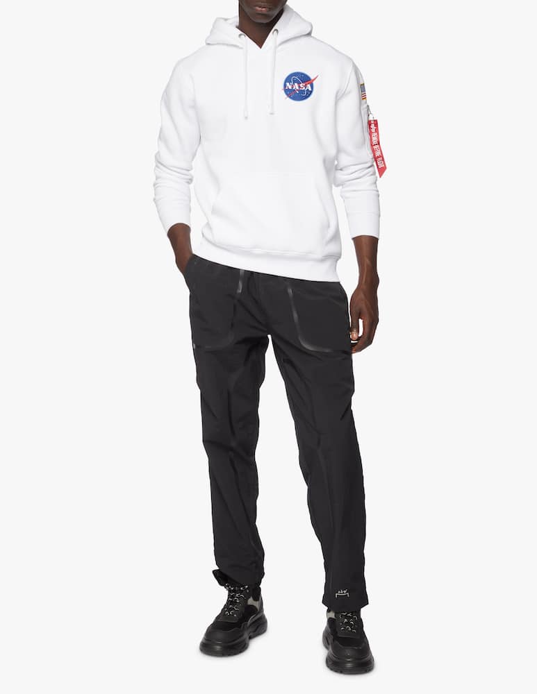 rinascente Alpha Industries Retro shuttle patch hoodie