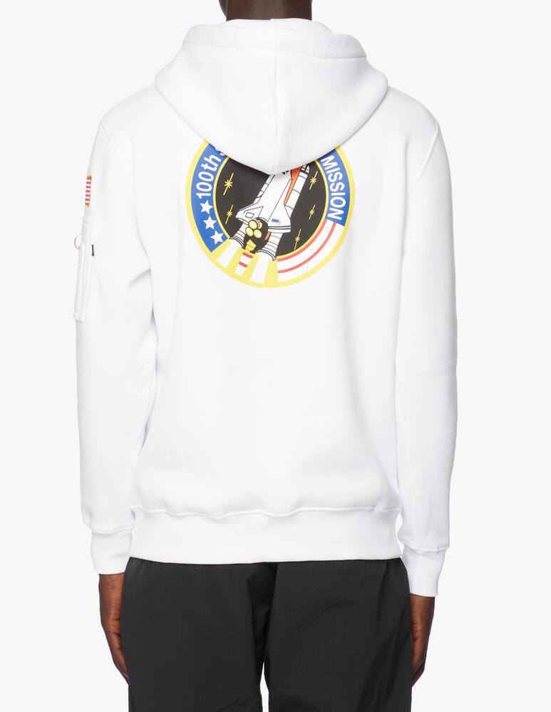 rinascente Alpha Industries Retro shuttle patch hoodie
