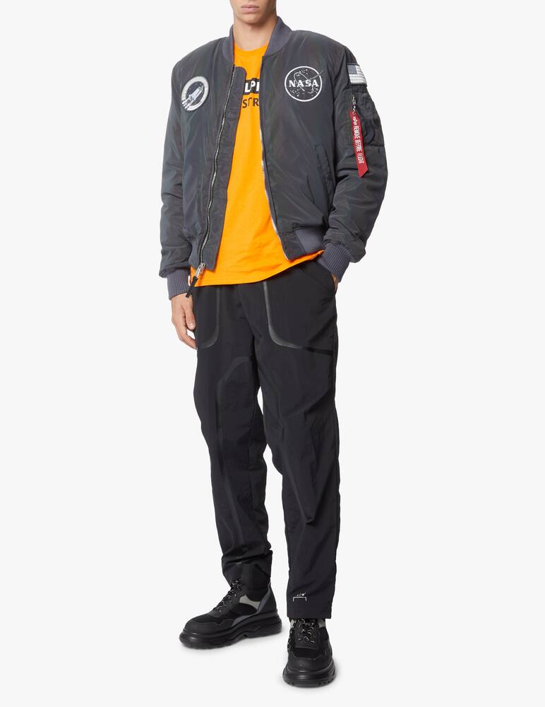 rinascente Alpha Industries Nasa patch reflective jacket