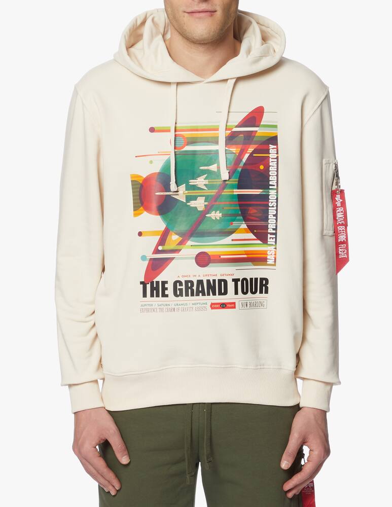 rinascente Alpha Industries Felpa con cappuccio nasa grand tour