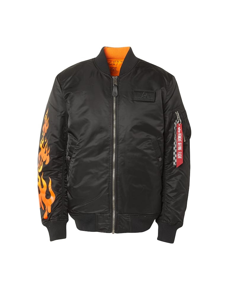 Alpha Industries Bomber reversibile x hot wheels - immagine 1 Alpha Industries Bomber reversibile x hot wheels - immagine 1