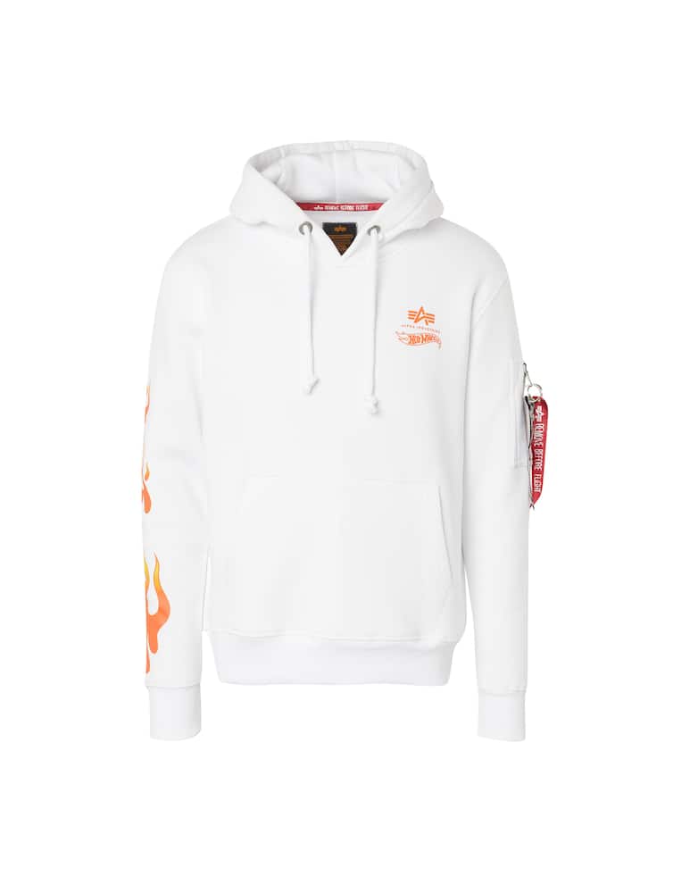 Alpha Industries Felpa con cappuccio flame x hot wheels - immagine 1 Alpha Industries Felpa con cappuccio flame x hot wheels - immagine 1