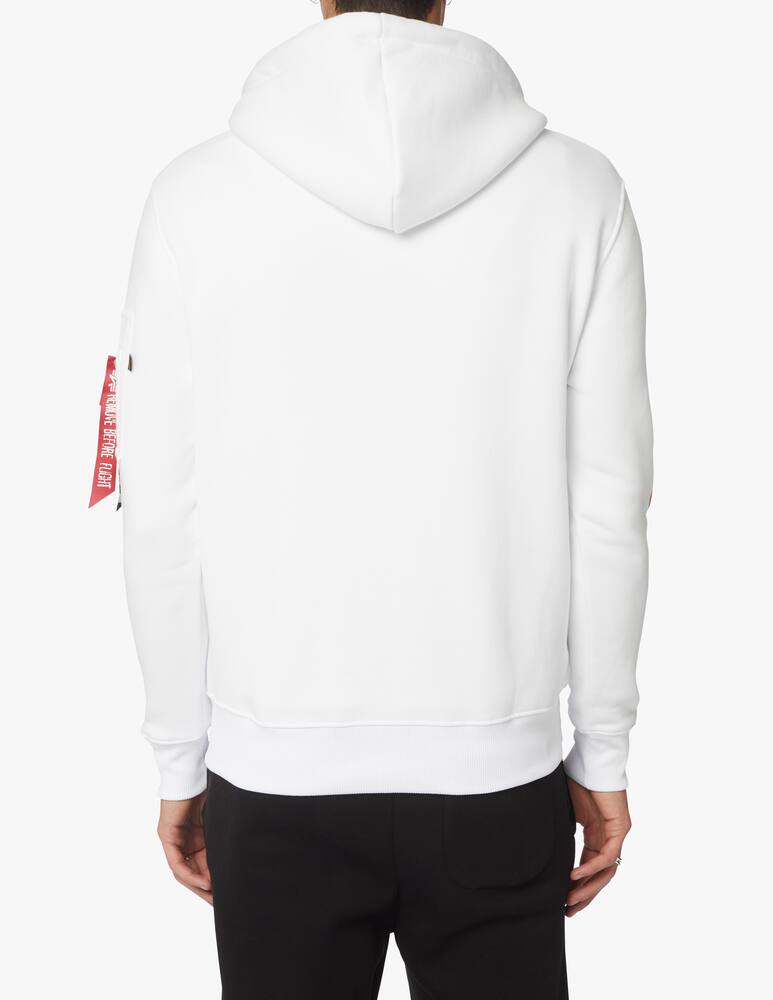 rinascente Alpha Industries Hot wheels flame hoodie