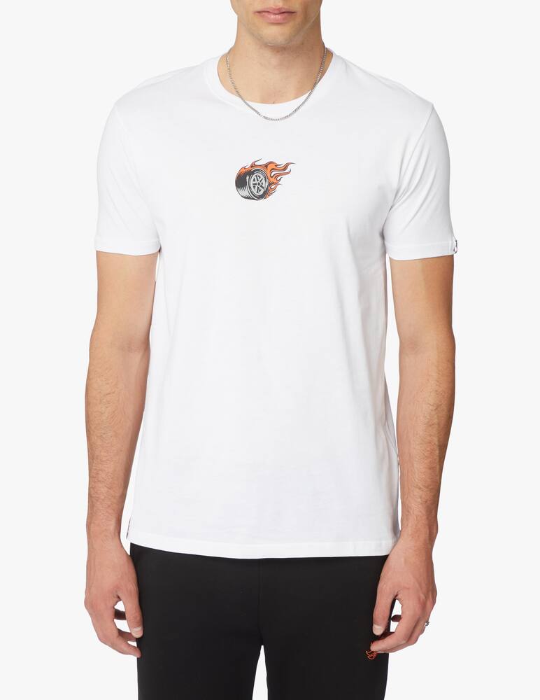 rinascente Alpha Industries Hot wheels back printed t-shirt