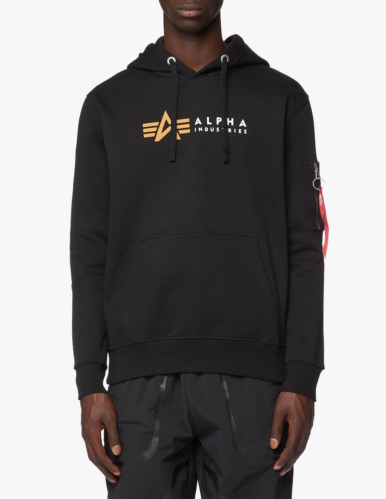 rinascente Alpha Industries Basic logo hoodie