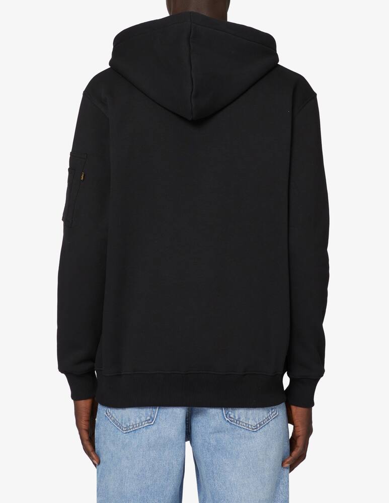 rinascente Alpha Industries Basic logo hoodie - Black