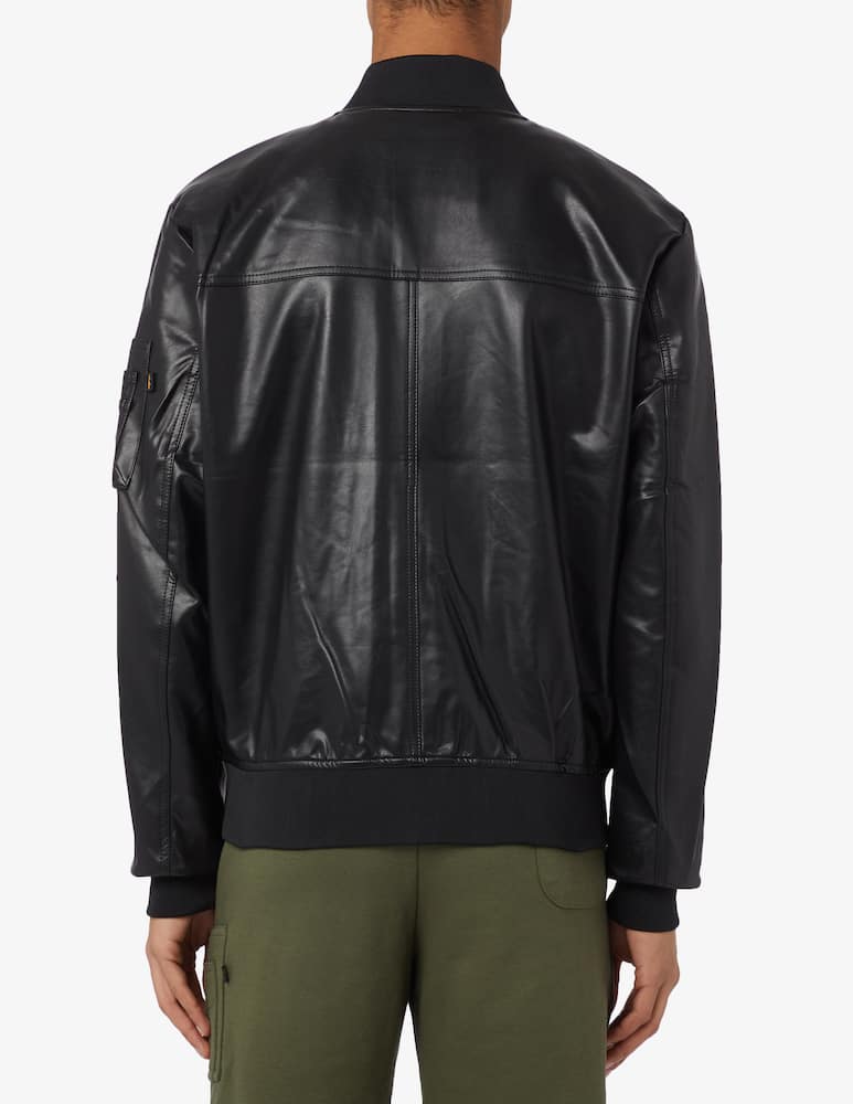 rinascente Alpha Industries Giacca bomber ma1 ecopelle 