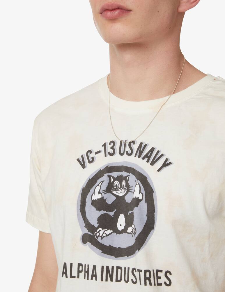 rinascente Alpha Industries Army cat graphic t-shirt - multi