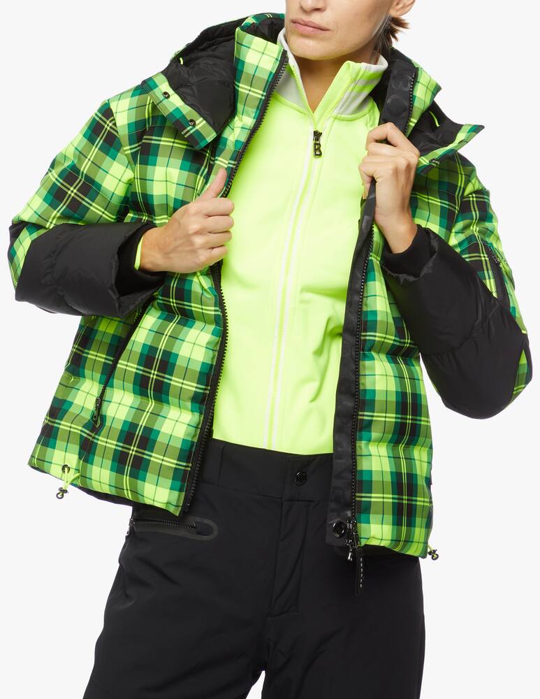 rinascente Bogner Check ski jacket