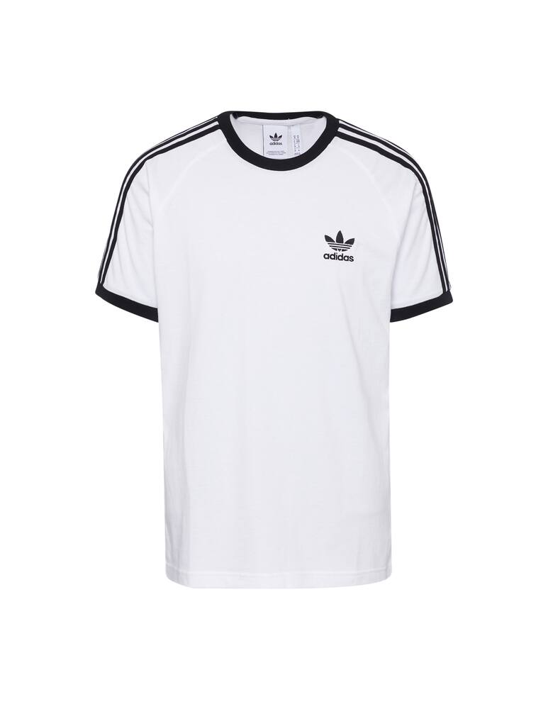 Adidas Originals Maglietta con 3 strisce - bianco - immagine 3 Adidas Originals Maglietta con 3 strisce - bianco - immagine 3