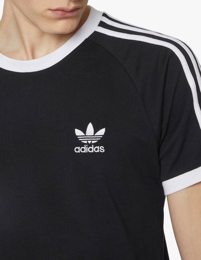rinascente Adidas Originals Maglietta con 3 strisce - nero