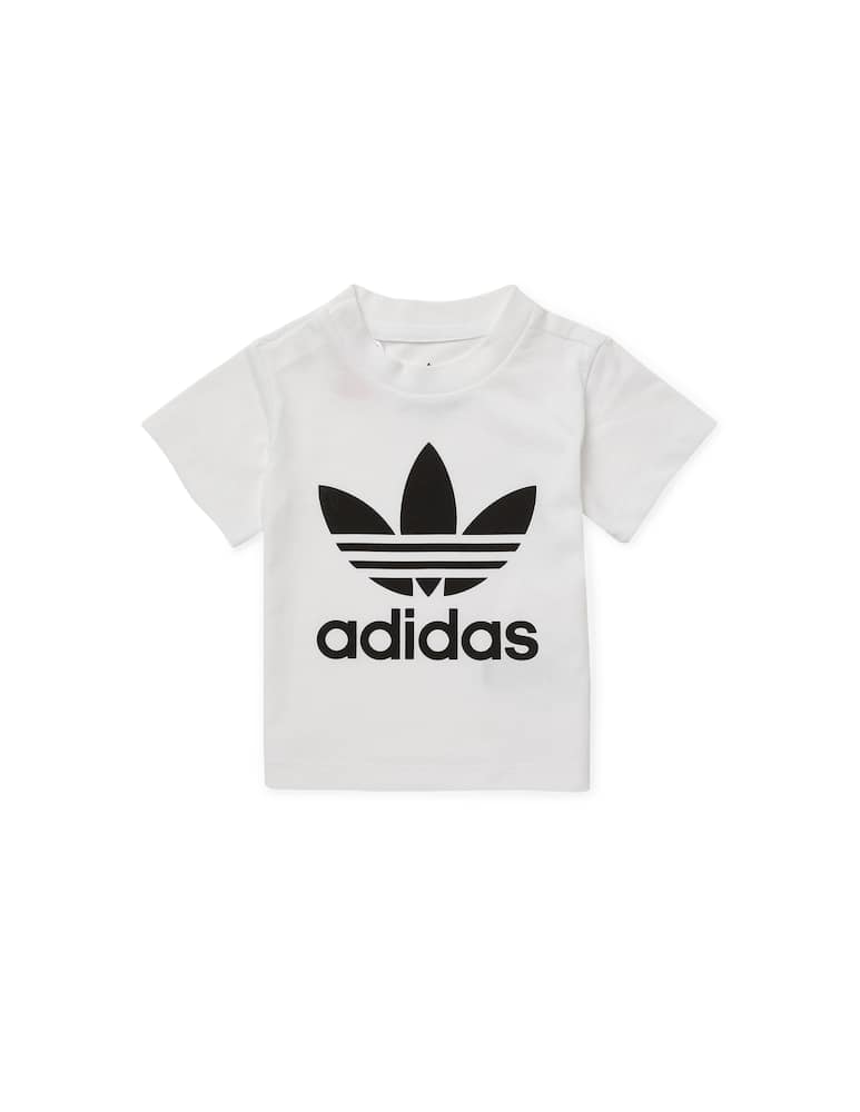 Adidas Originals Maglietta girocollo con logo trefoil - immagine 1 Adidas Originals Maglietta girocollo con logo trefoil - immagine 1