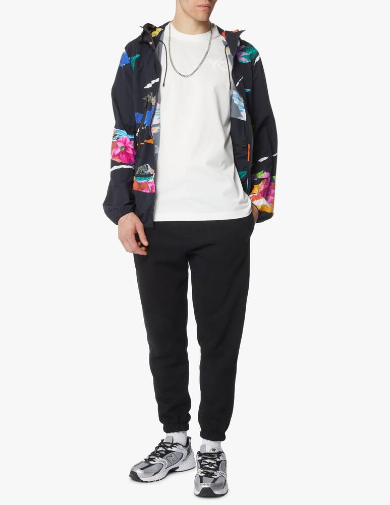 rinascente Adidas Y-3 T-shirt classic logo sul petto - bianco