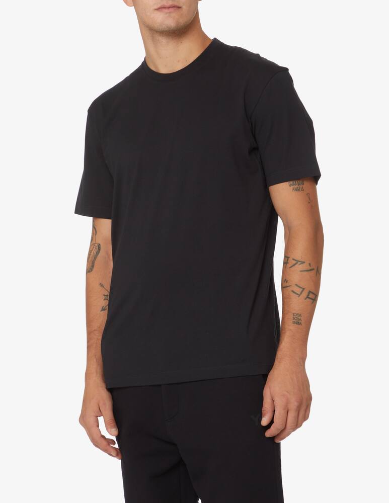 rinascente Adidas Y-3 Back logo t-shirt - Black