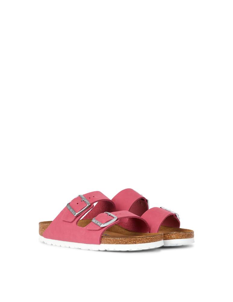 rinascente Birkenstock Arizona nubuck leather flats
