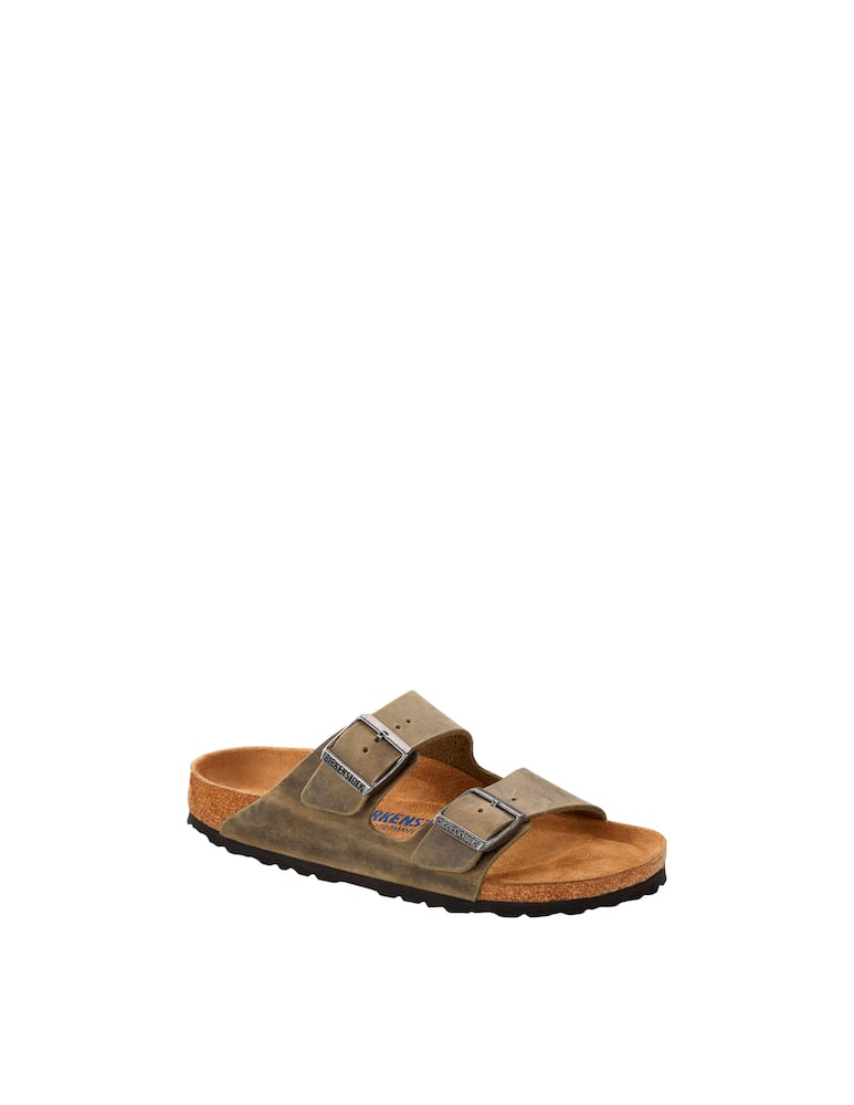 rinascente Birkenstock Arizona sfb faded khaki oiled leather