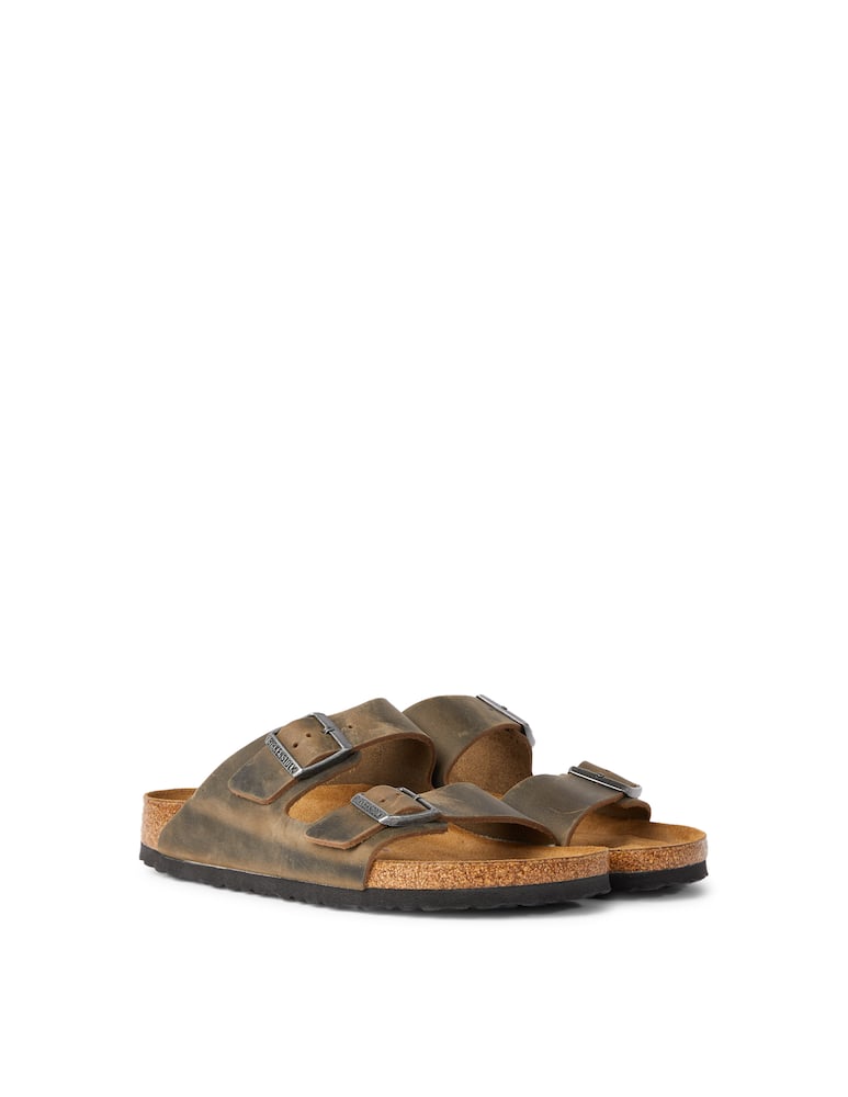 rinascente Birkenstock Arizona sfb faded khaki oiled leather