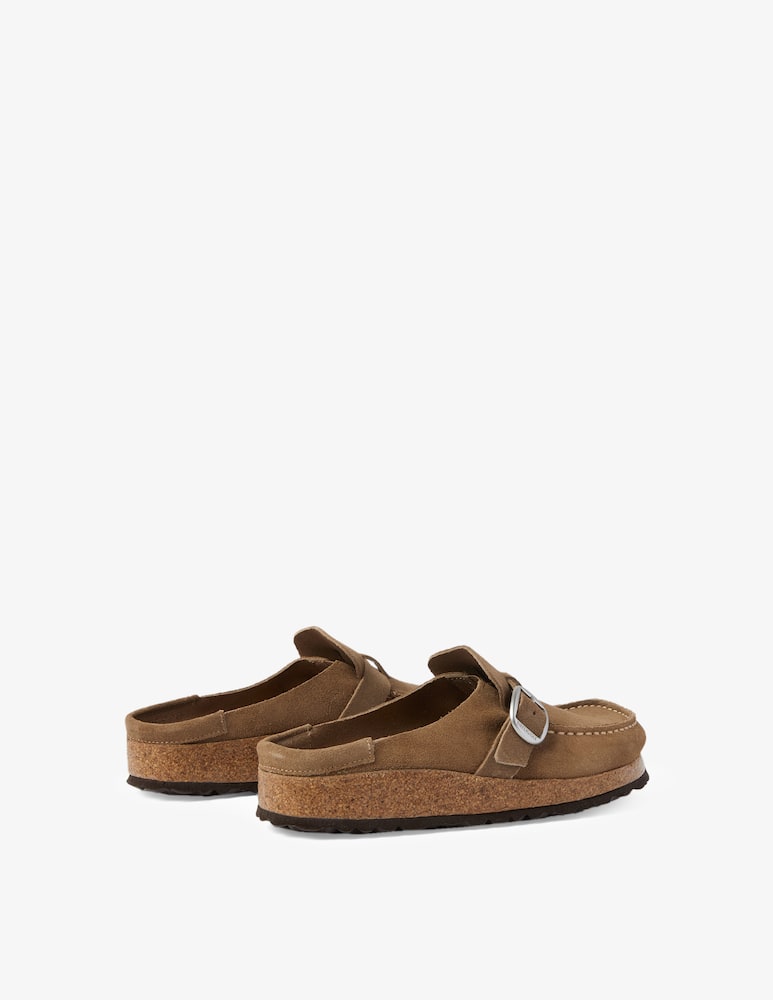 rinascente Birkenstock Mule buckley suede - Brown